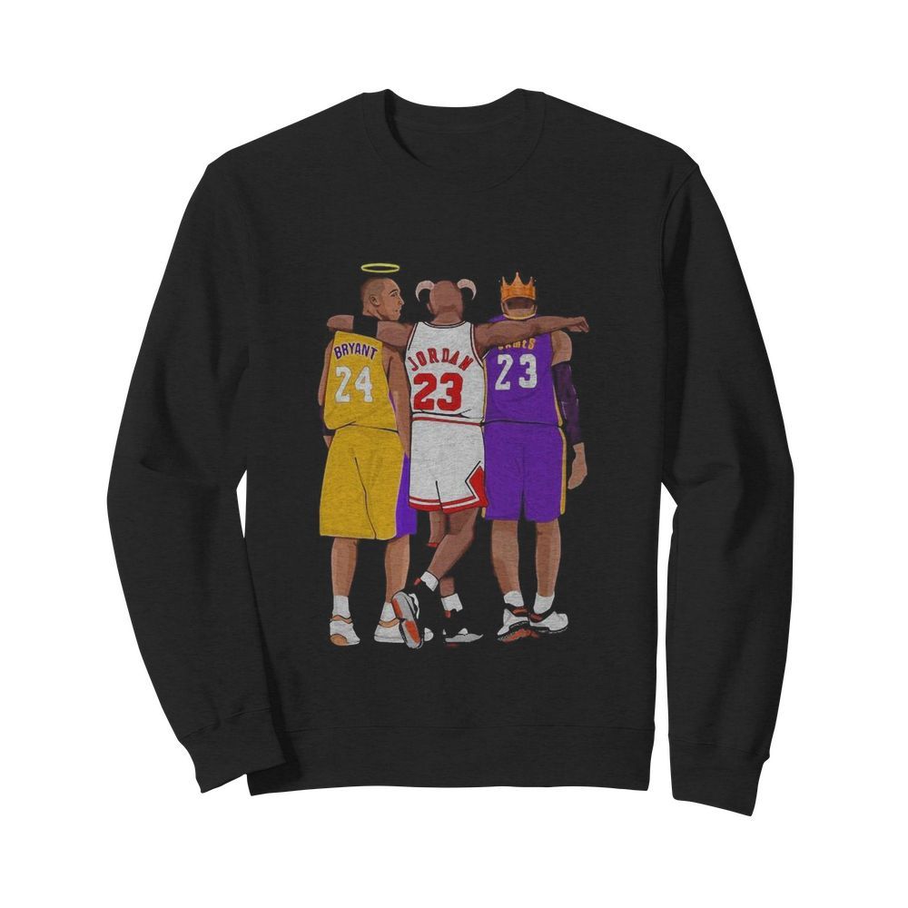 The three Jordan James Bryant Eras of greatness 2020  Unisex Sweatshirt