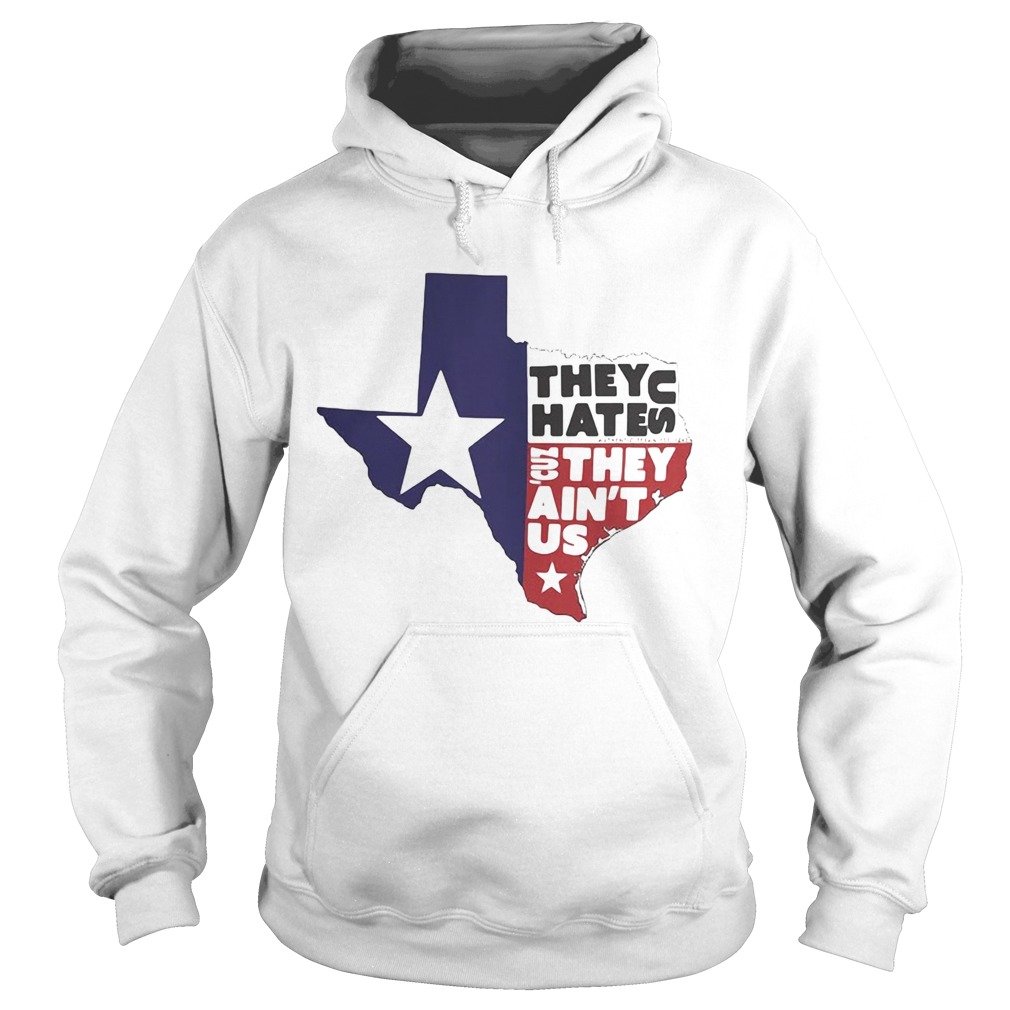 They Hate Us They Aint Us Map  Hoodie