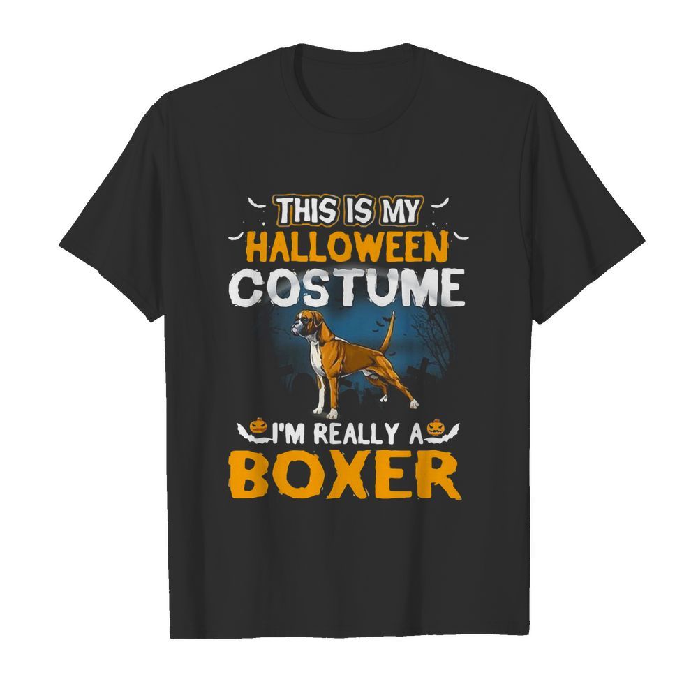 This Is My Halloween Costume I’m Really A Boxer  Classic Men's T-shirt