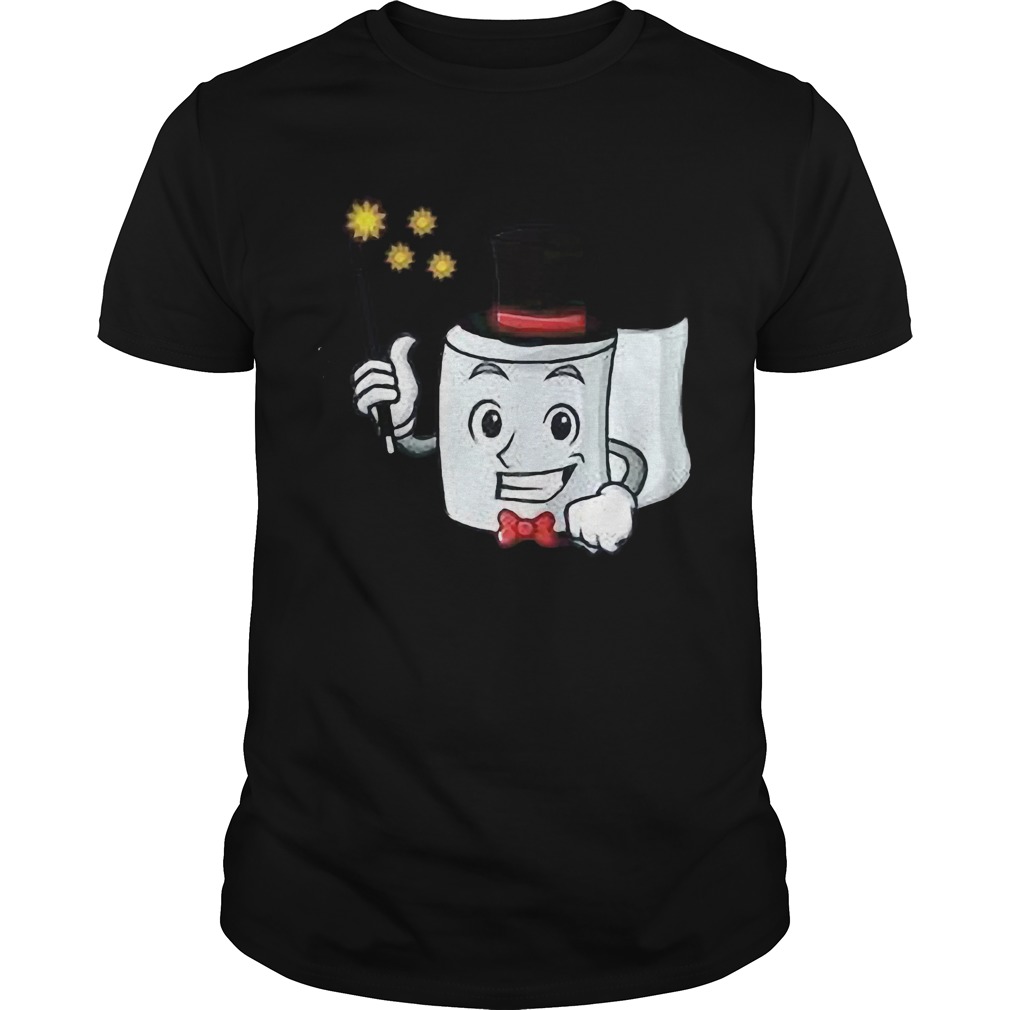 Toilet Paper Tp Magician Social Distancing shirt