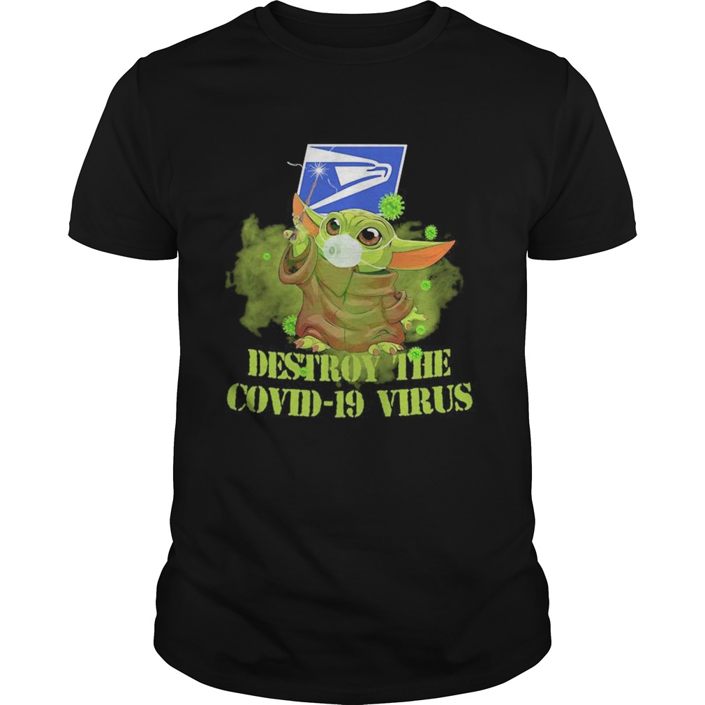 United states postal service baby yoda destroy the covid19 virus  Unisex