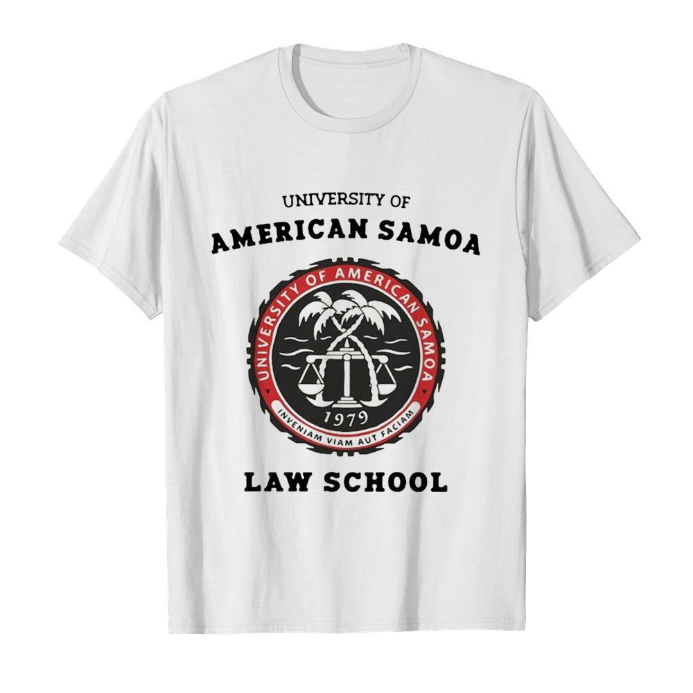 University Of American Samoa Law School shirt