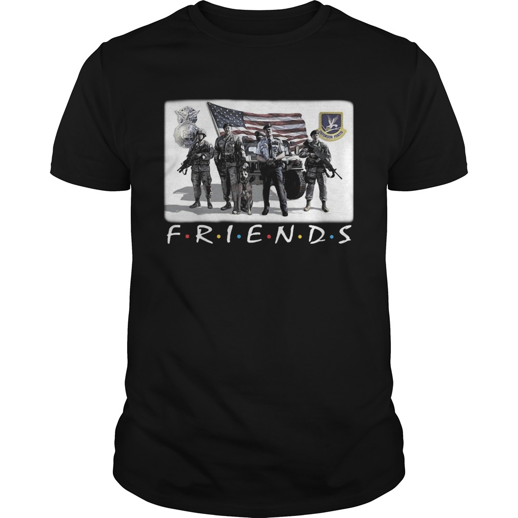 Usaf security force friends veteran shirt