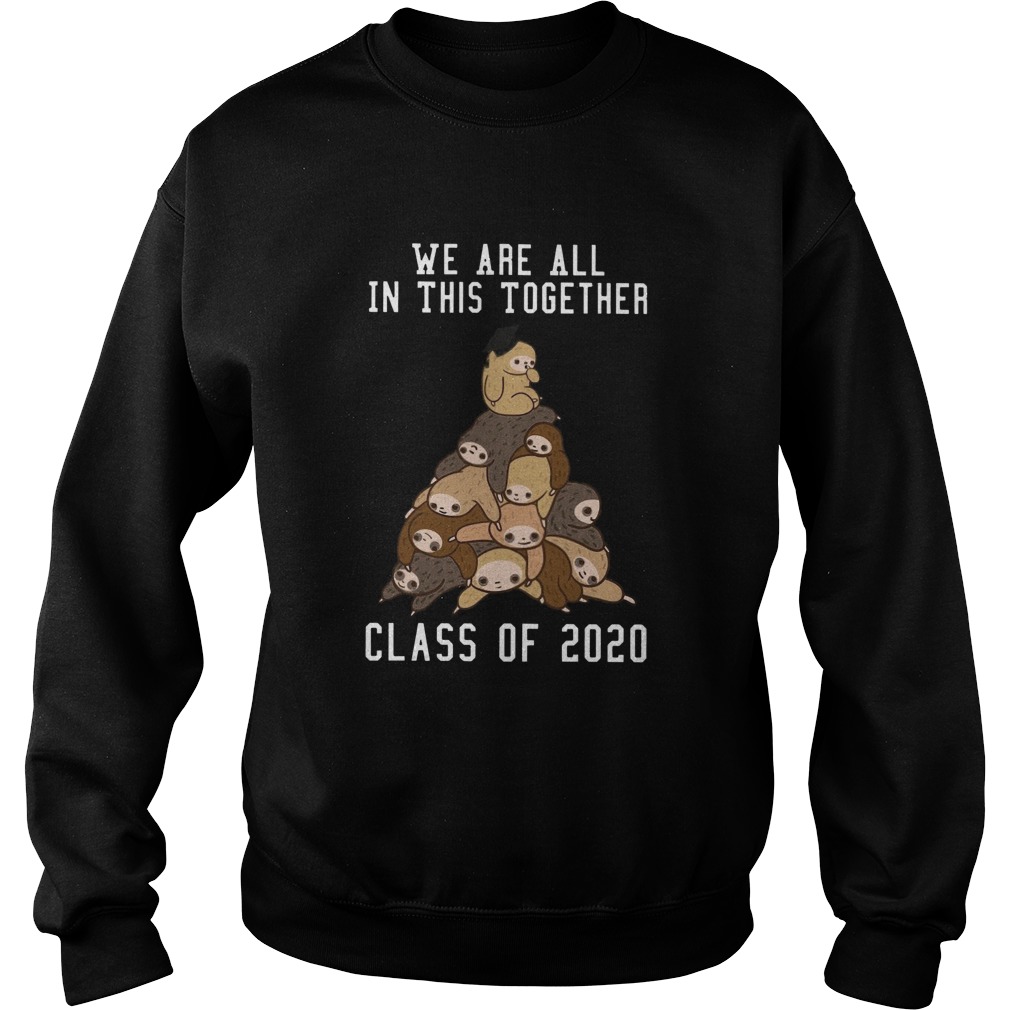 We Are All In This Together Class Of 2020  Sweatshirt