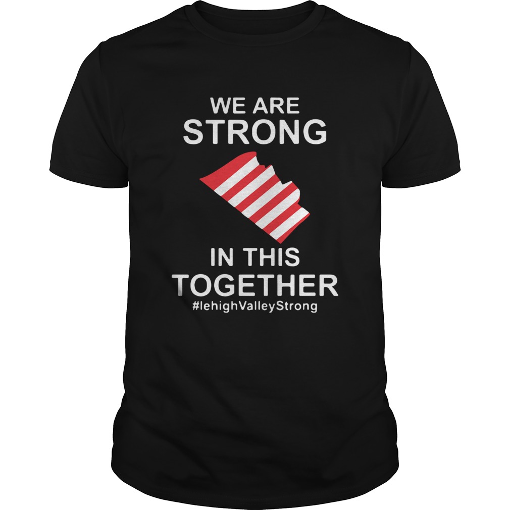 We Are Strong Lehigh Valley In This Together 2020 shirt