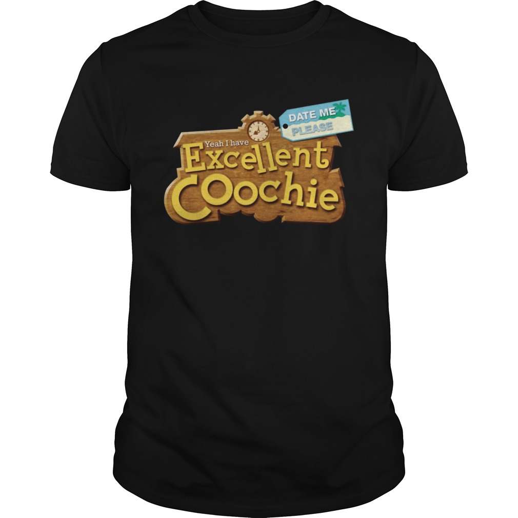 Yeah I Have Excellent Coochie Date Me Please shirt