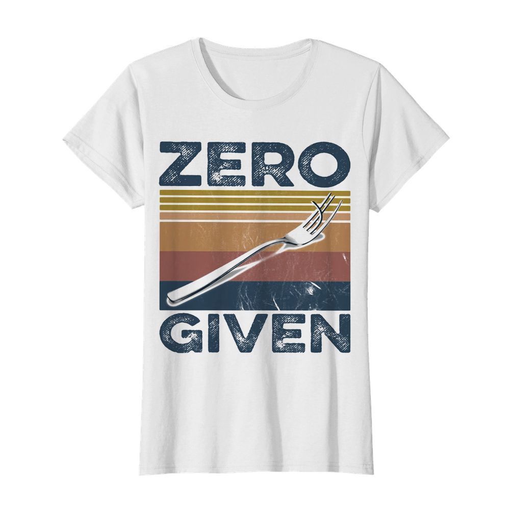 Zero give vintage  Classic Women's T-shirt