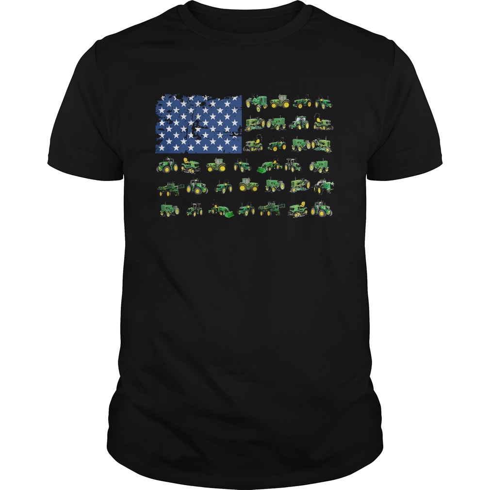 green trucks american flag shirt