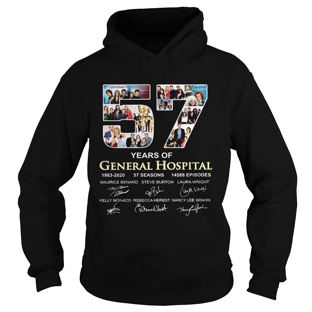 57 Years Of General Hospital 1963 2020 57 Seasons 14588 Episodes Signatures  Hoodie