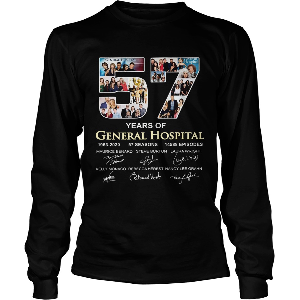 57 Years Of General Hospital 1963 2020 57 Seasons 14588 Episodes Signatures  Long Sleeve