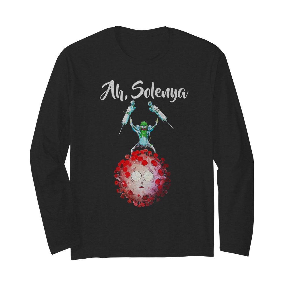 Ah solenya nurse Covid-19  Long Sleeved T-shirt 