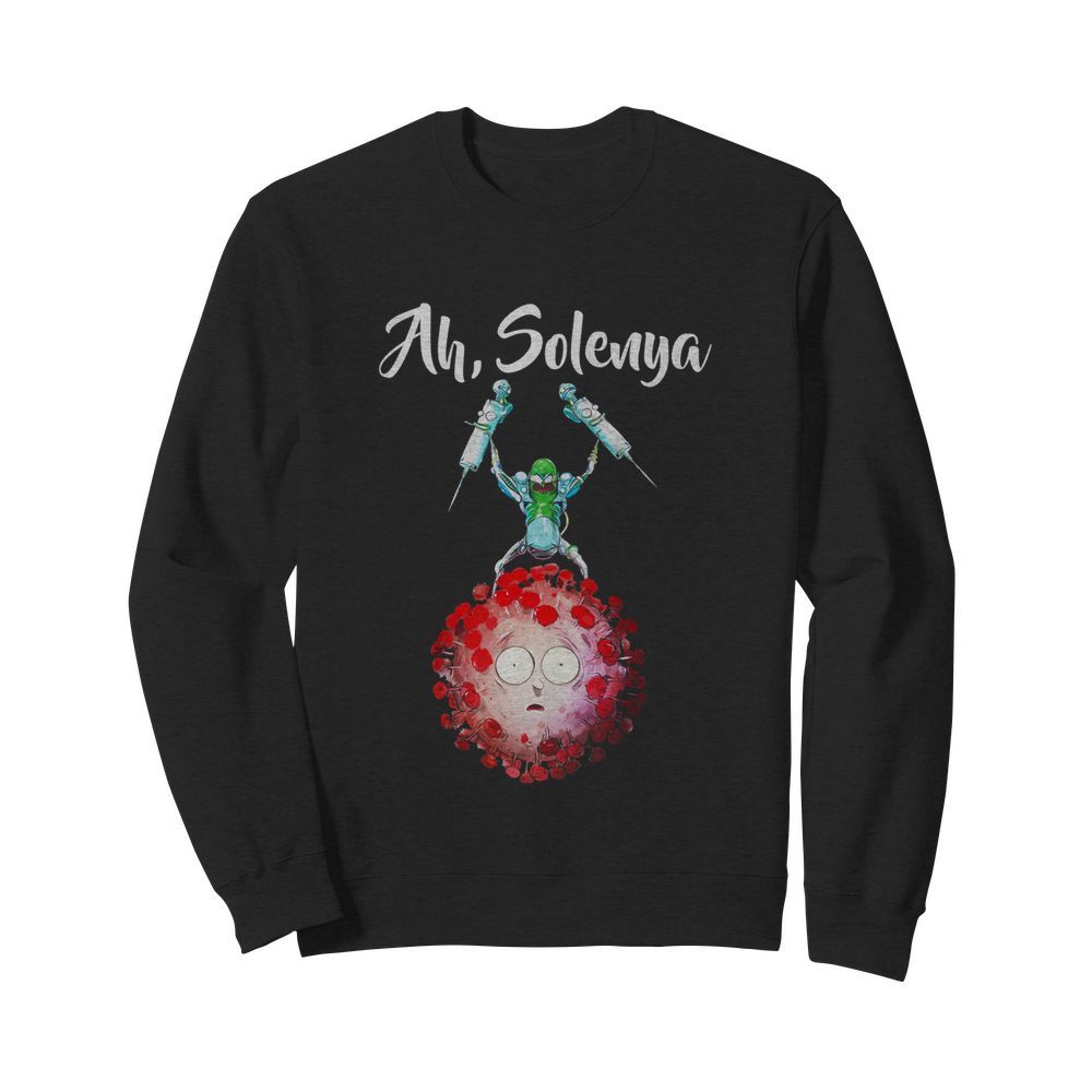 Ah solenya nurse Covid-19  Unisex Sweatshirt