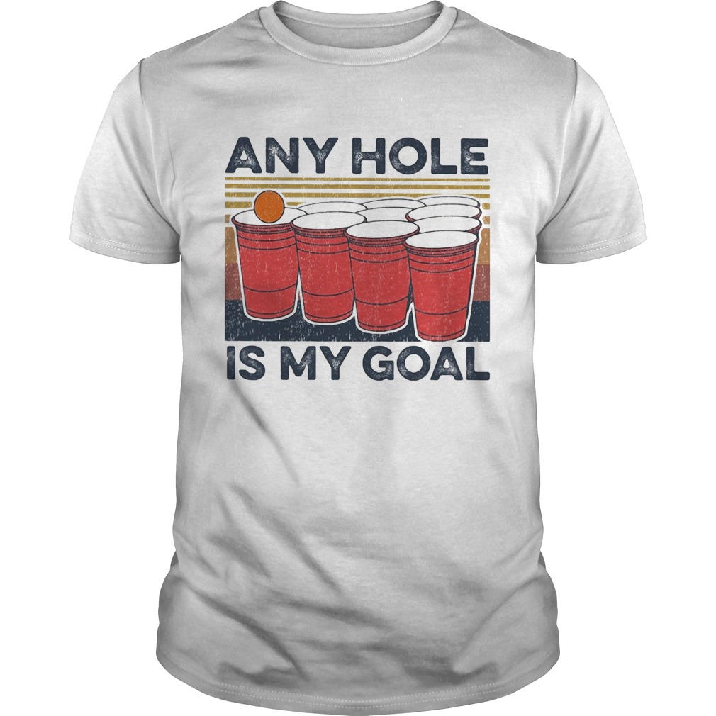 Any hole is my goal vintage shirt