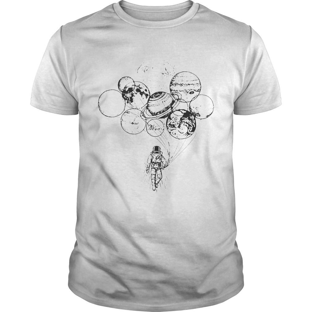 Astronaut Planet Solar Balloon shirt