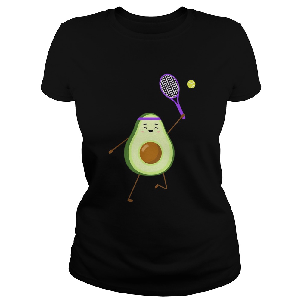 Avocado play tennis  Classic Ladies