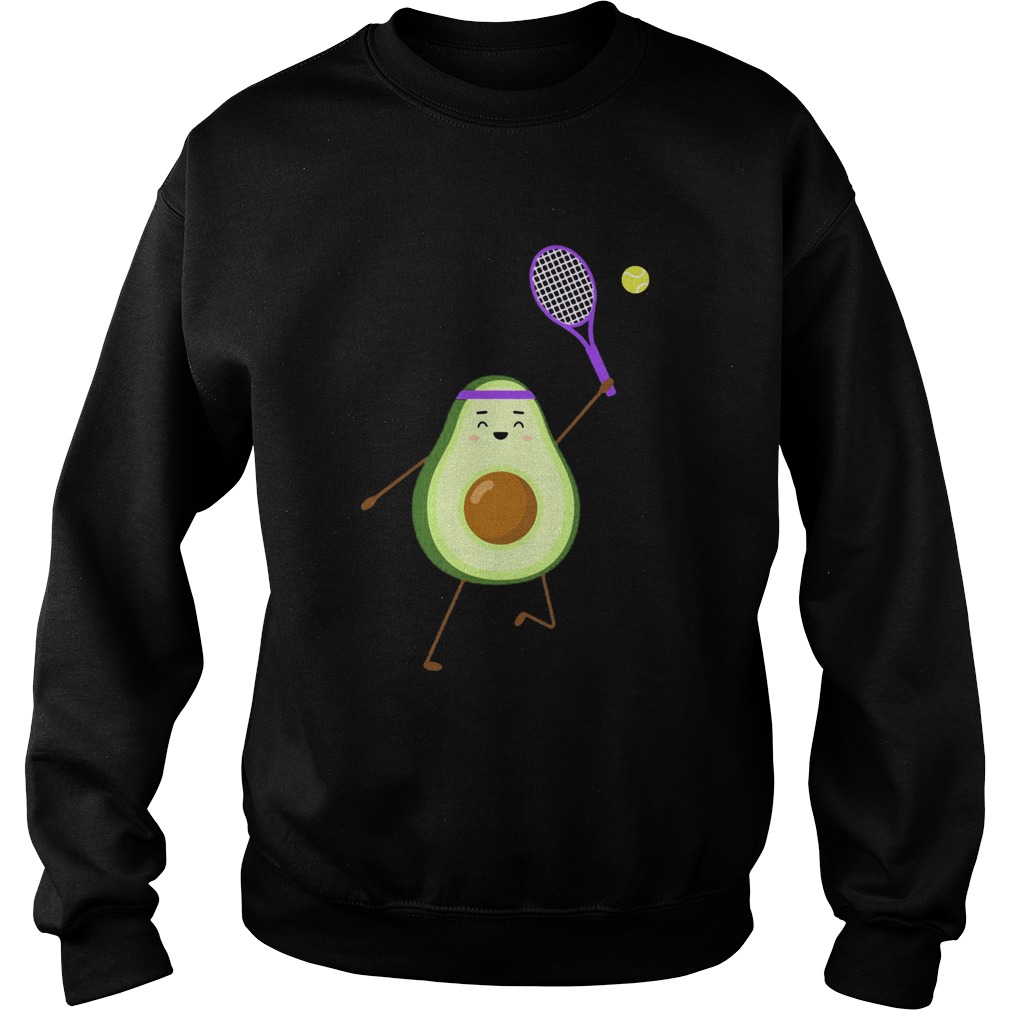 Avocado play tennis  Sweatshirt