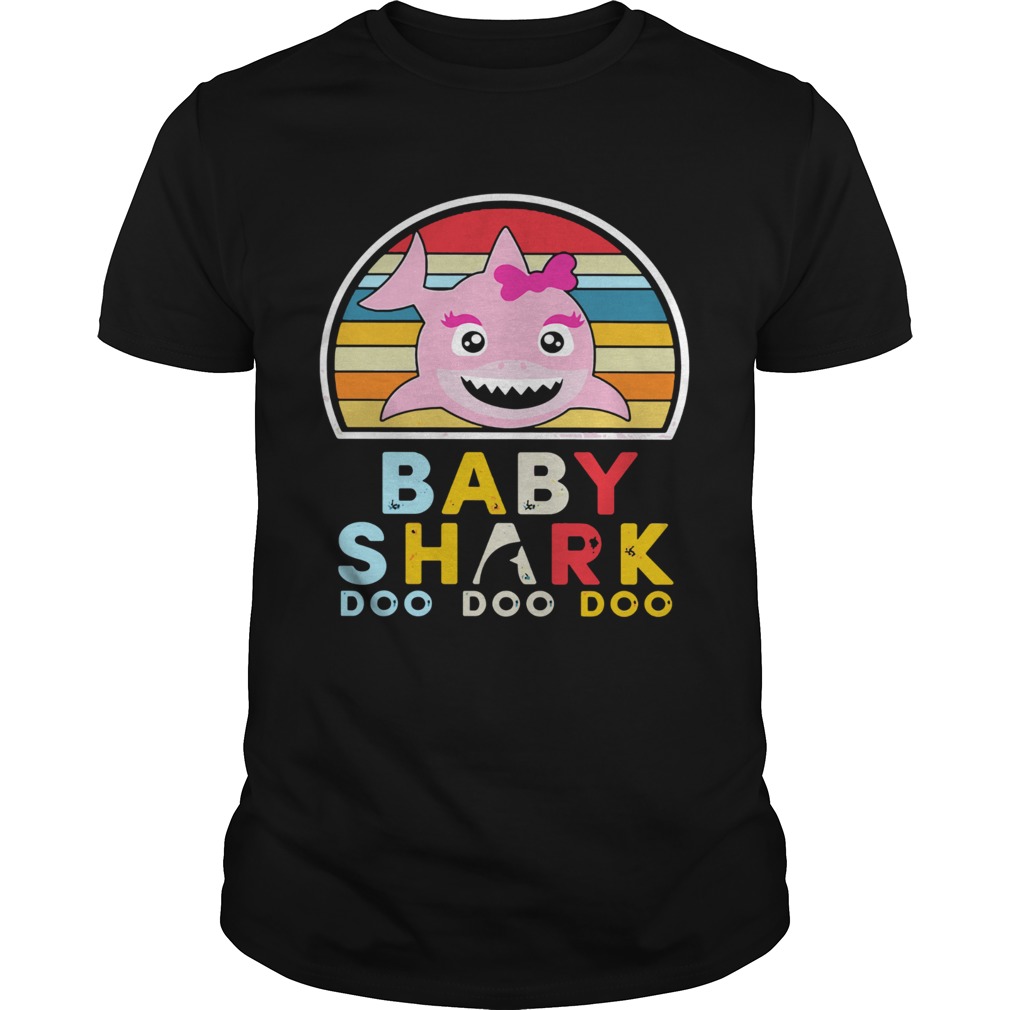 Baby Girl Shark Doo Doo Doo Vintage shirt