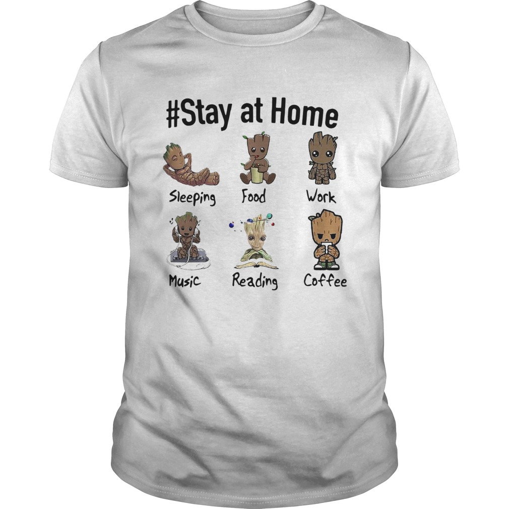 Baby Groot Stay At Home shirt