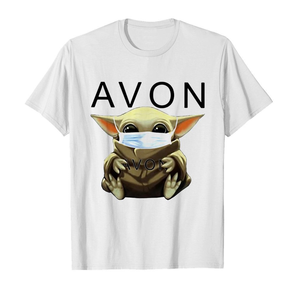 Baby Yoda hug Avon mask shirt