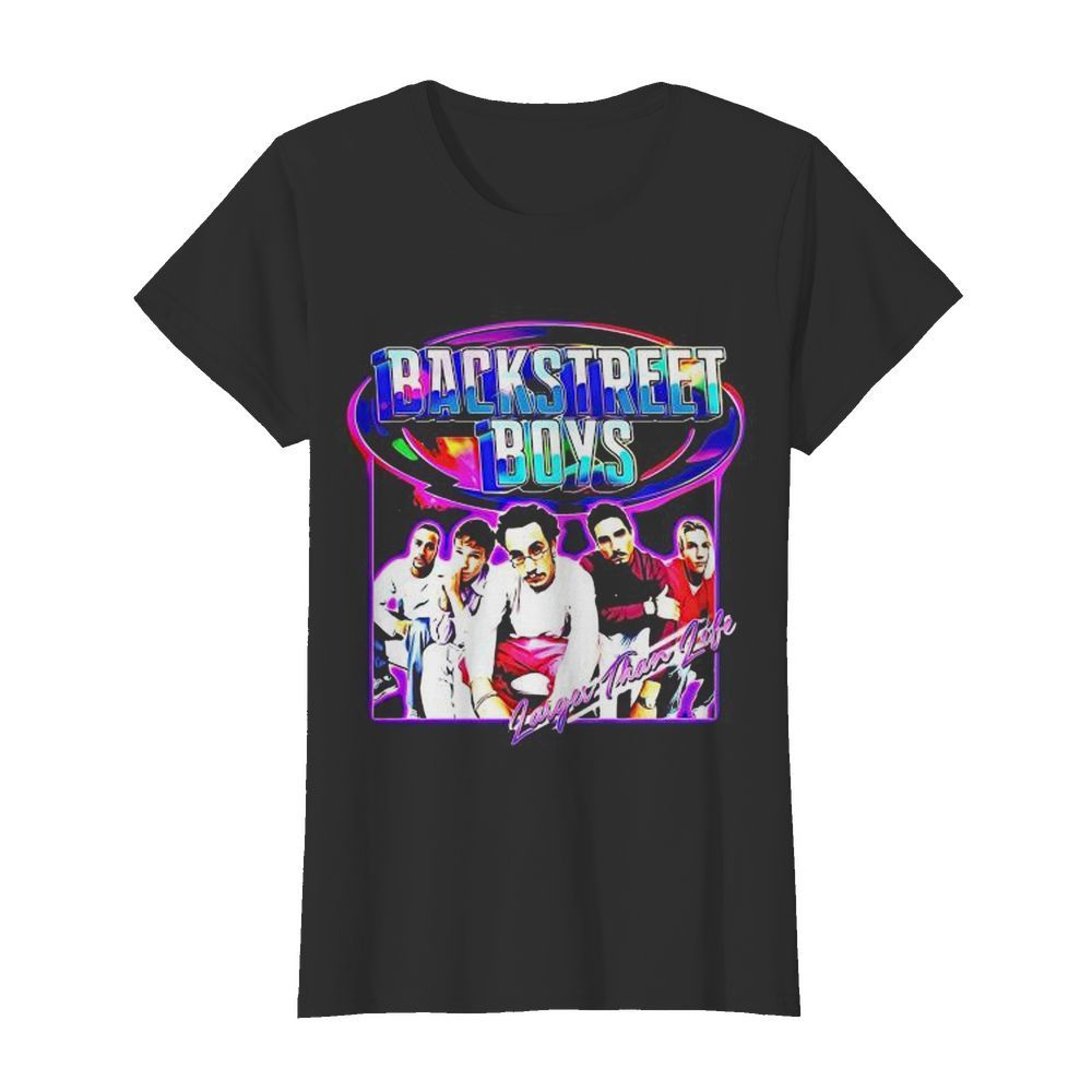 Backstreet Boys Larger Than Zibe  Classic Women's T-shirt