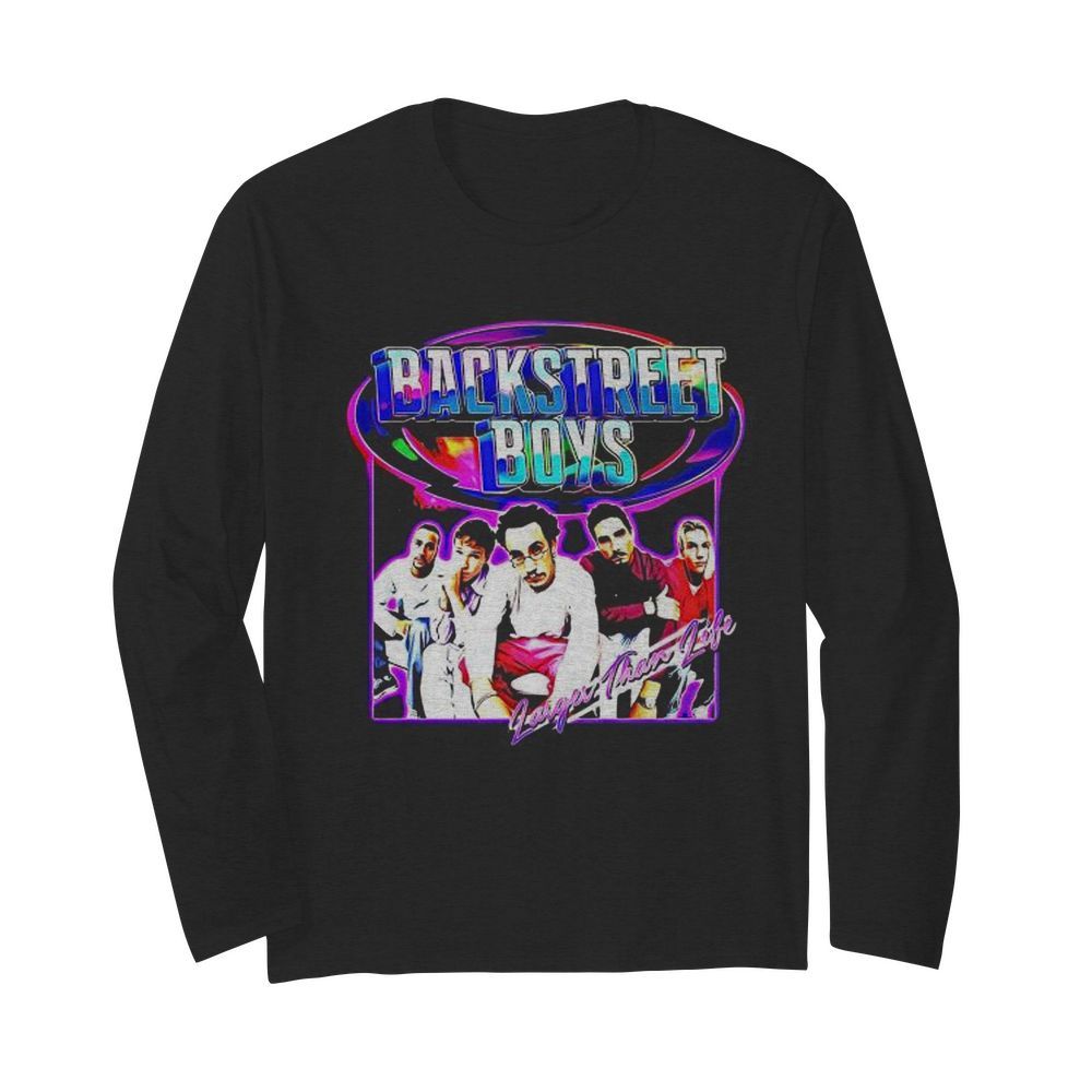 Backstreet Boys Larger Than Zibe  Long Sleeved T-shirt 