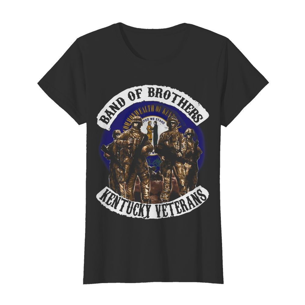 Band Of Brothers Kentucky Veterans  Classic Women's T-shirt