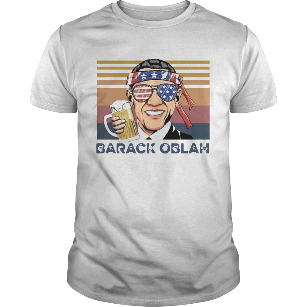 Barack Obama Oblah Vintage  Unisex