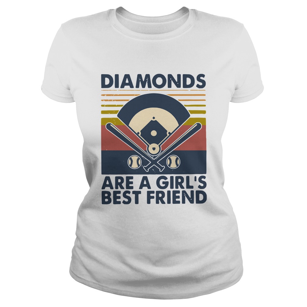 Baseball Diamonds Are A Girls Best Friend Vintage  Classic Ladies