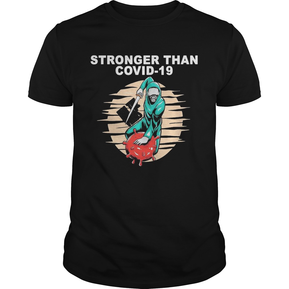 Baseball Stronger Than COVID19 Kill The Virus shirt