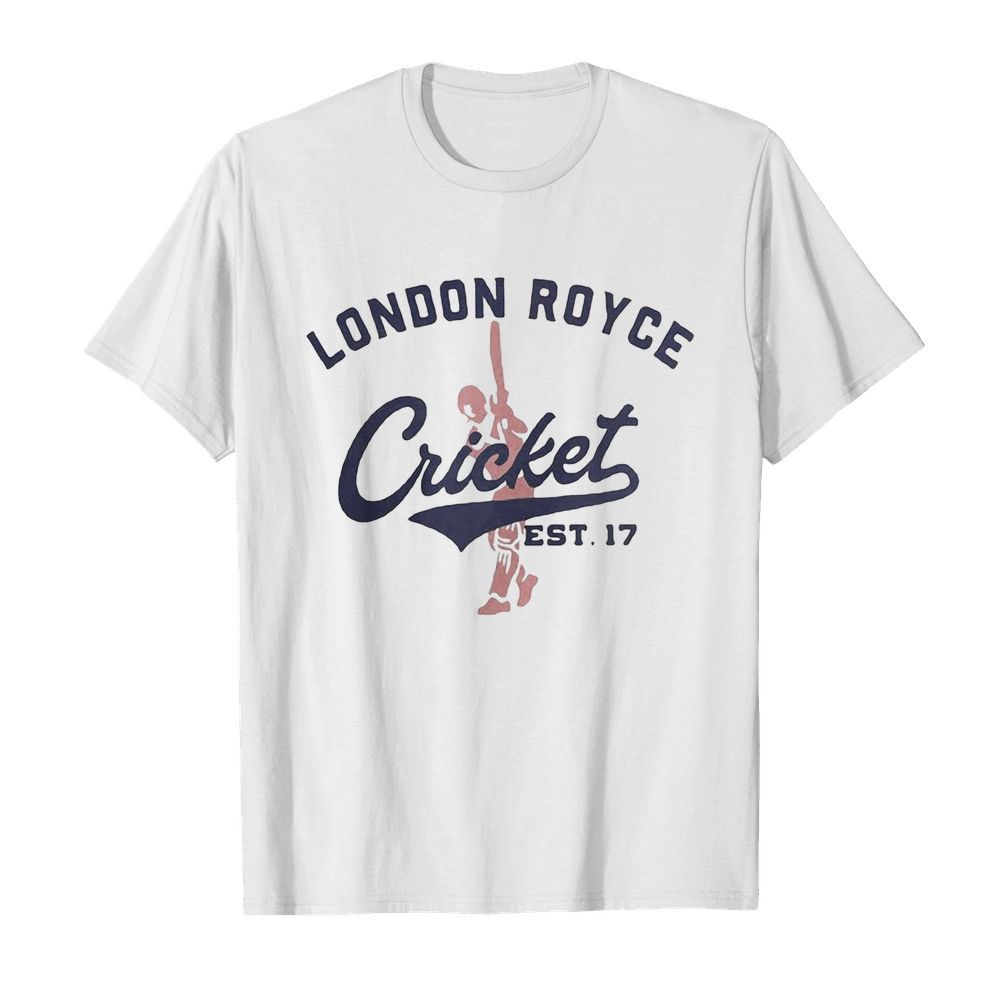 Baseball london royce cricket est. 17 shirt