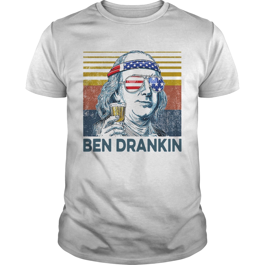 Ben Drankin beer vintage shirt