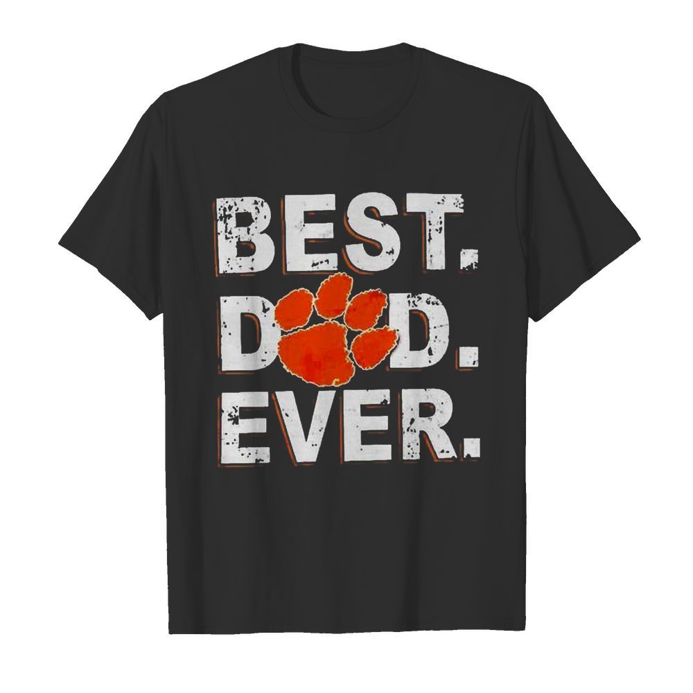 Best Dad Ever Father’s Day Clemson shirt