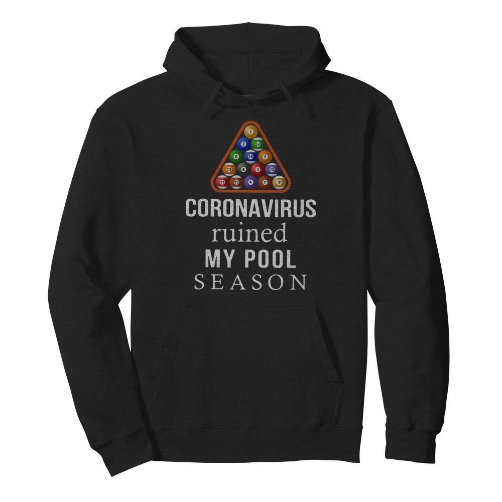 Billiard Coronavirus Ruined  Unisex Hoodie