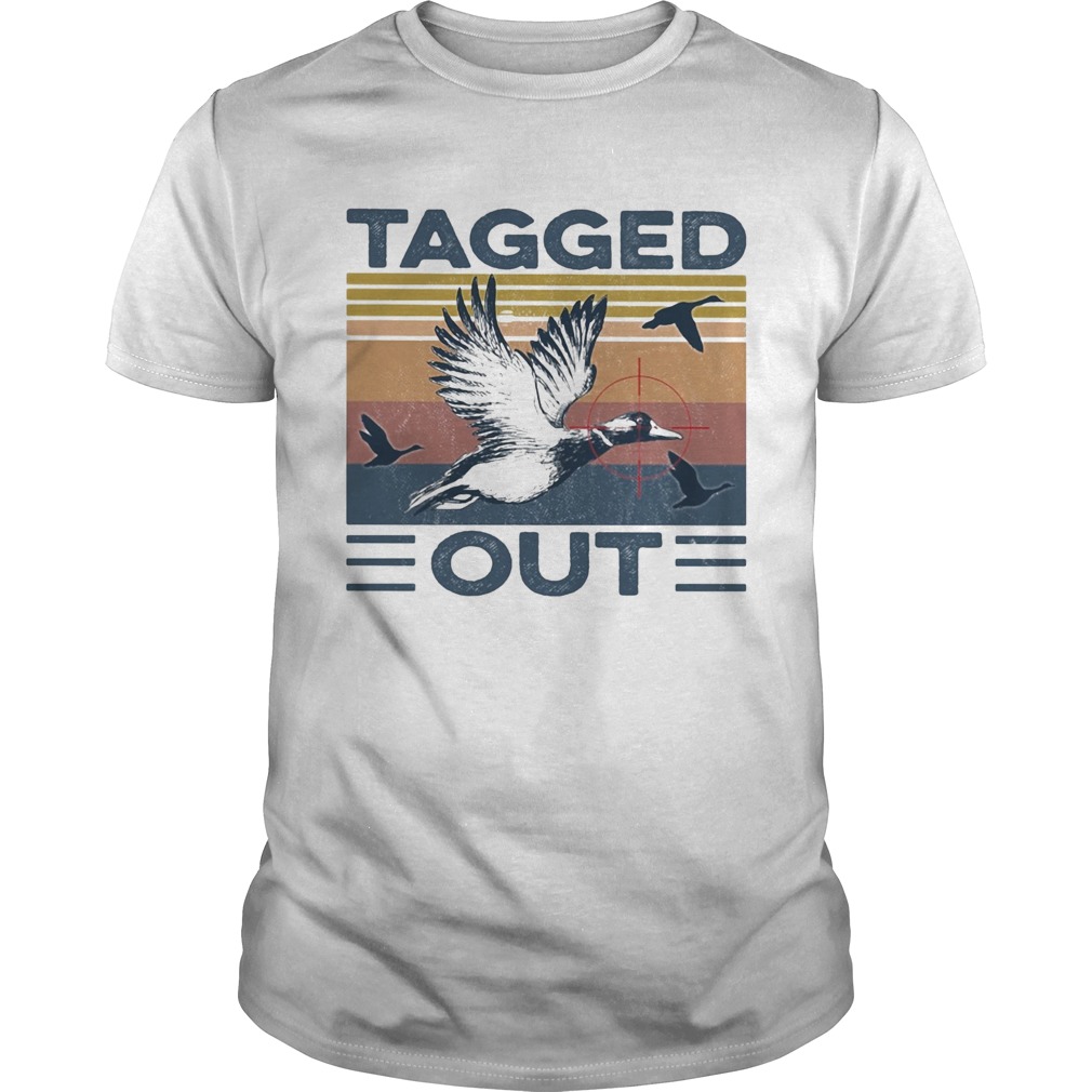 Bird tagged out vintage shirt