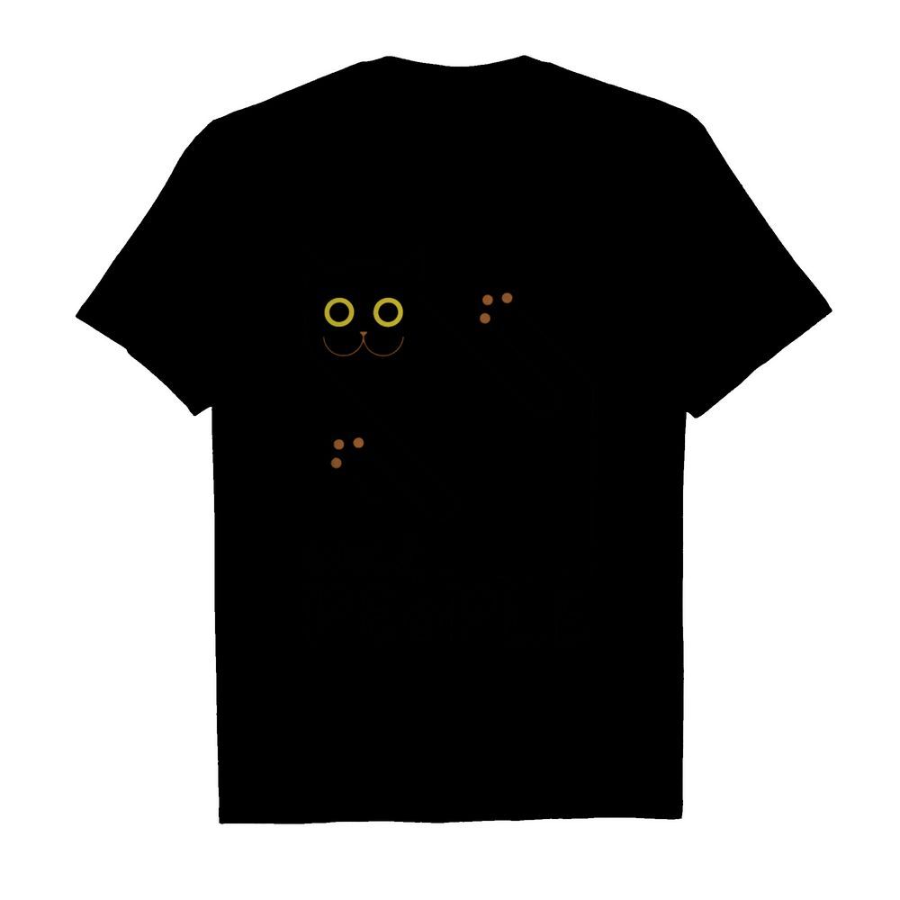 Black Cat Wow People shirt