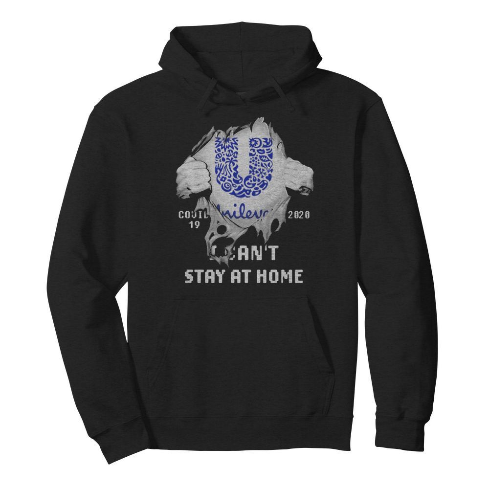 Blood inside me Unilever covid-19 2020 I can’t stay at home  Unisex Hoodie