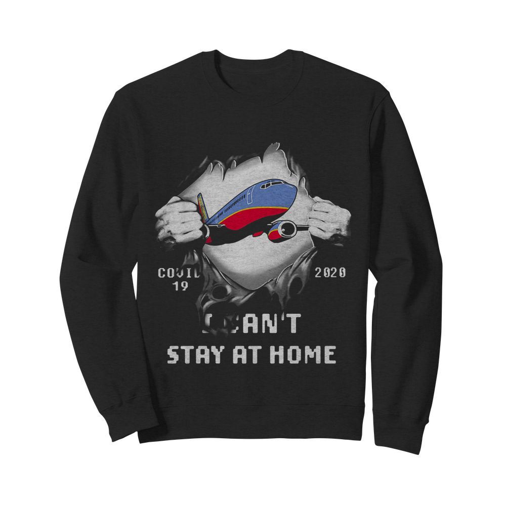 Blood inside planes covid-19 2020 i can’t stay at home  Unisex Sweatshirt