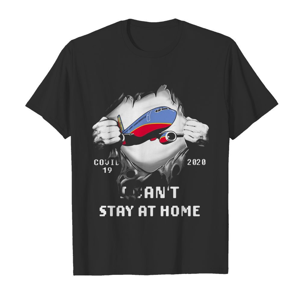 Blood inside planes covid-19 2020 i can’t stay at home  Classic Men's T-shirt