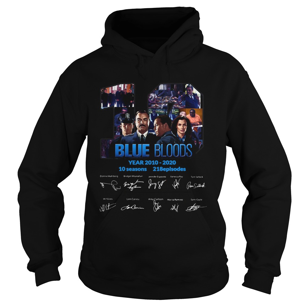 Blue Bloods Year 2010 2020 10 Seasons 218 Episodes  Hoodie