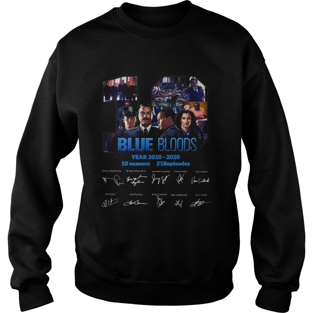 Blue Bloods Year 2010 2020 10 Seasons 218 Episodes  Sweatshirt