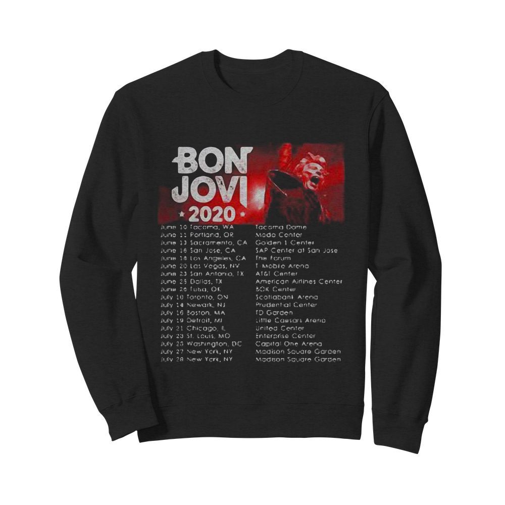 Bon jovi bryan adams 2020 star  Unisex Sweatshirt