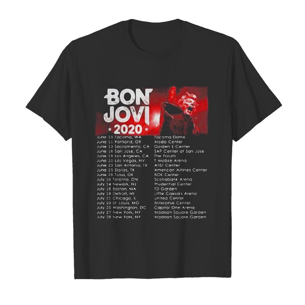 Bon jovi bryan adams 2020 star  Classic Men's T-shirt