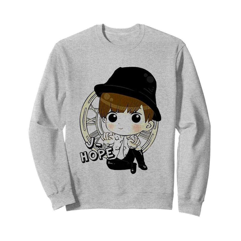 Bts bangtan boy same cartoon j-hope v rap monster  Unisex Sweatshirt