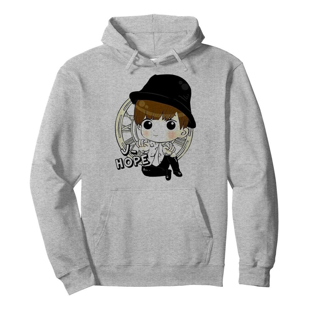 Bts bangtan boy same cartoon j-hope v rap monster  Unisex Hoodie