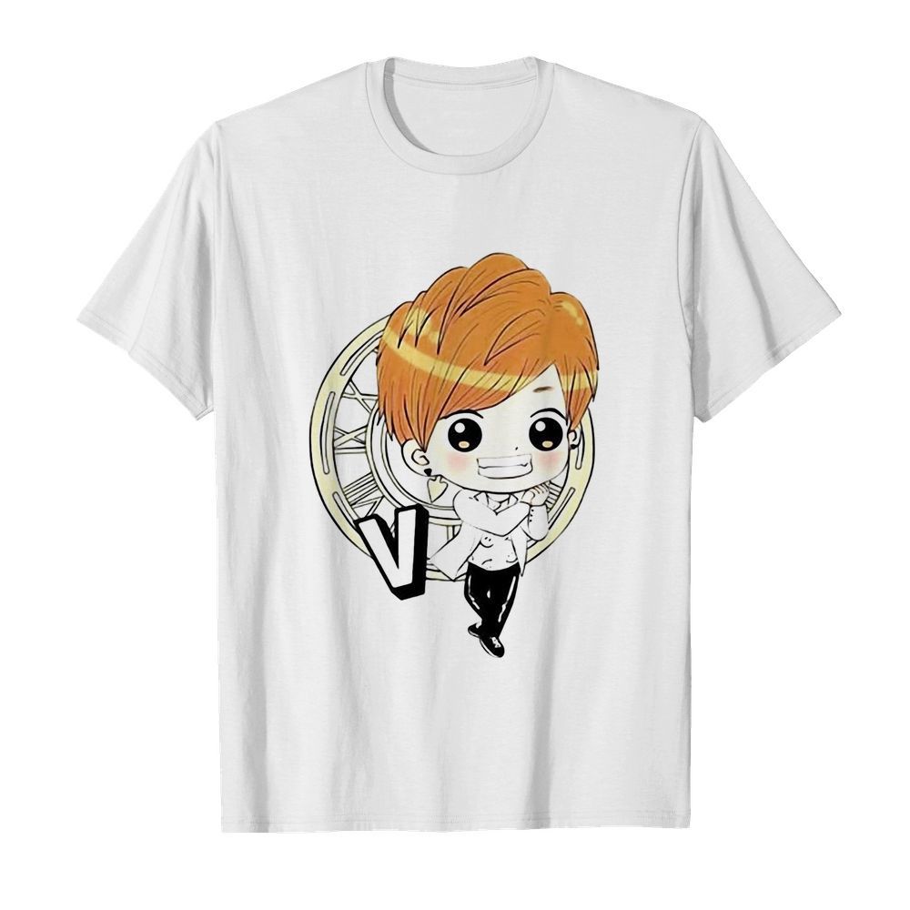 Bts bangtan boy same cartoon v rap monster  Classic Men's T-shirt