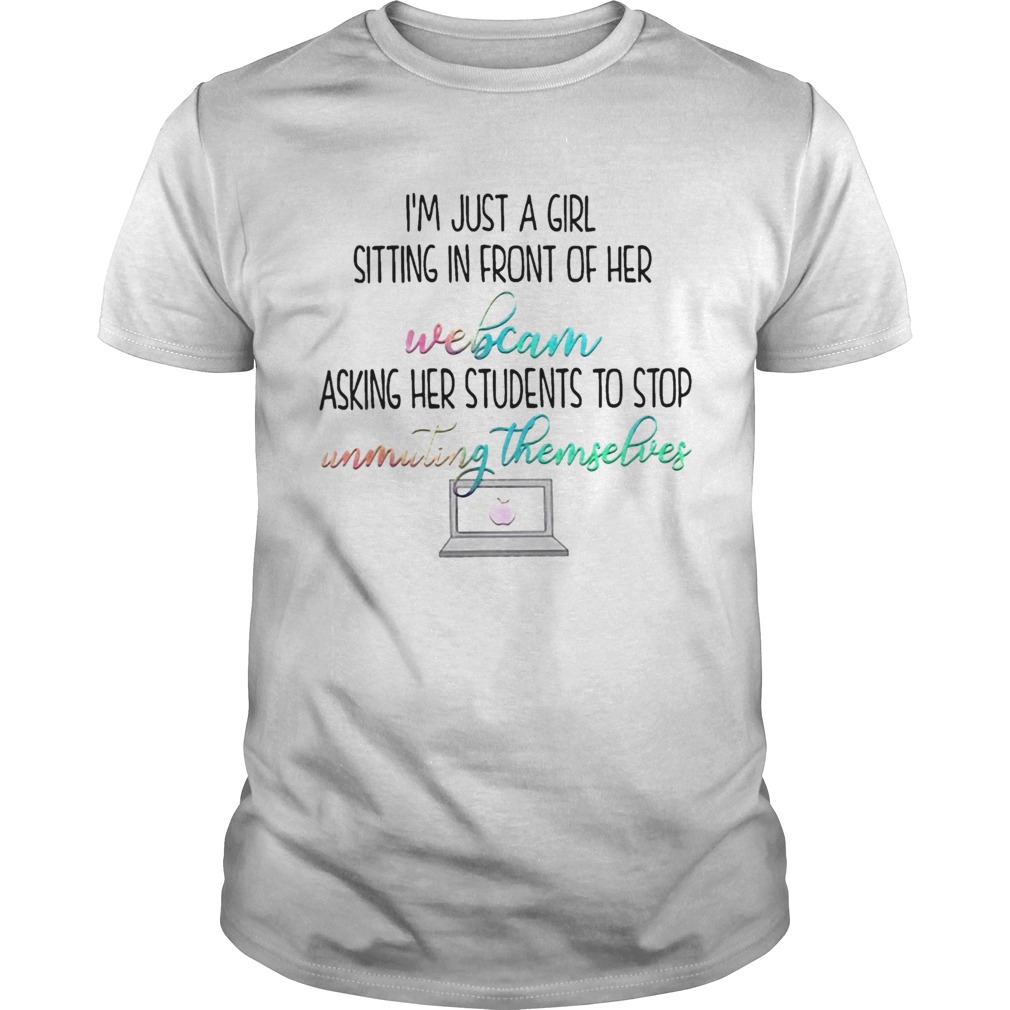 COLORFUL TEACHER IM JUST A GIRL shirt