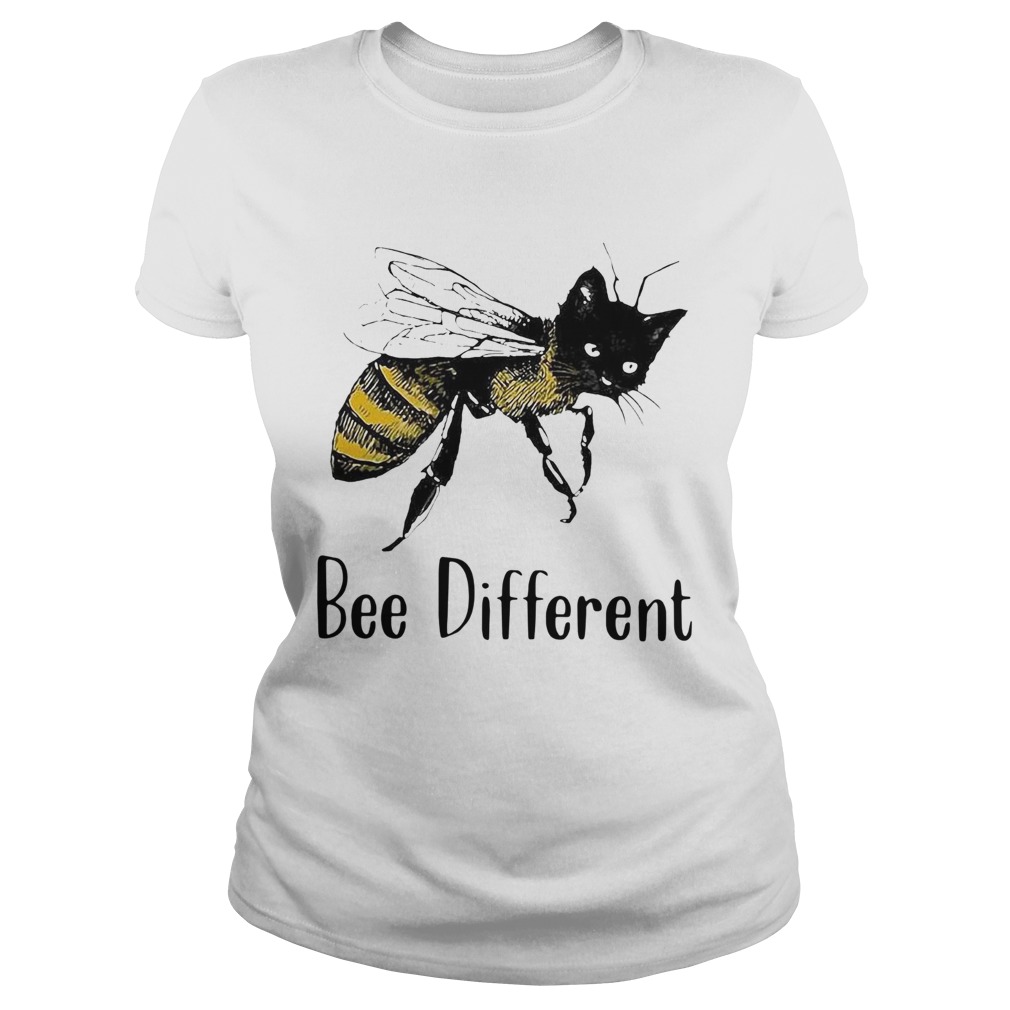 Cat Graphic Bee Diffirent  Classic Ladies