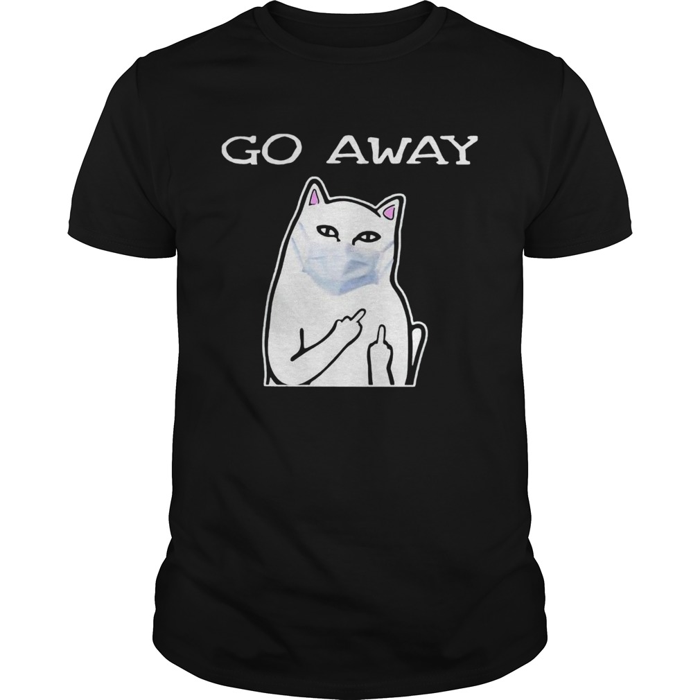 Cat White Mask Go Away  Unisex