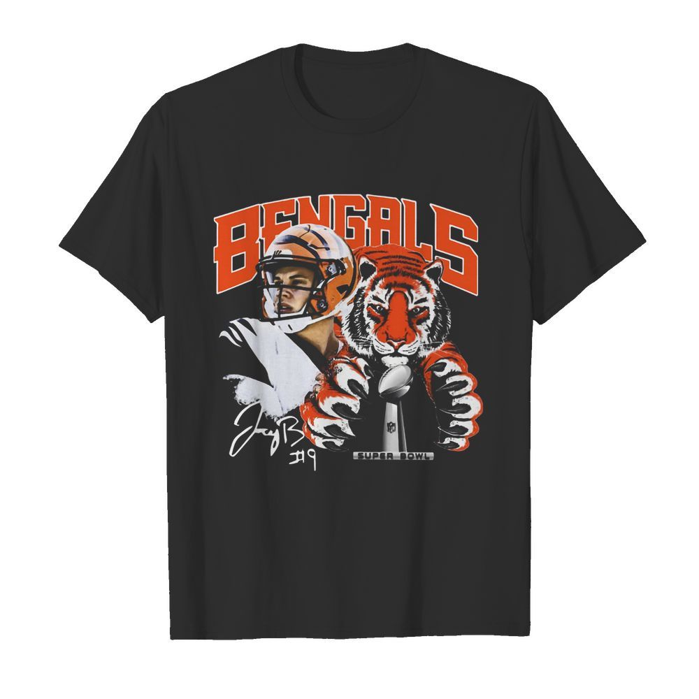 Cincinnati bengals 9 joe burrow super bowl champions shirt