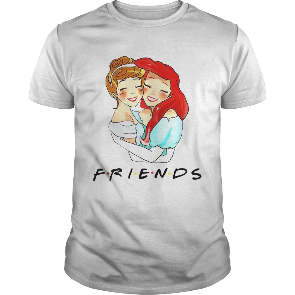 Cinderella And Ariel Friends shirt